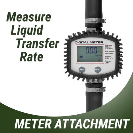 Tera Pump Electric Pail Pump with Meter TRPAIL-M
